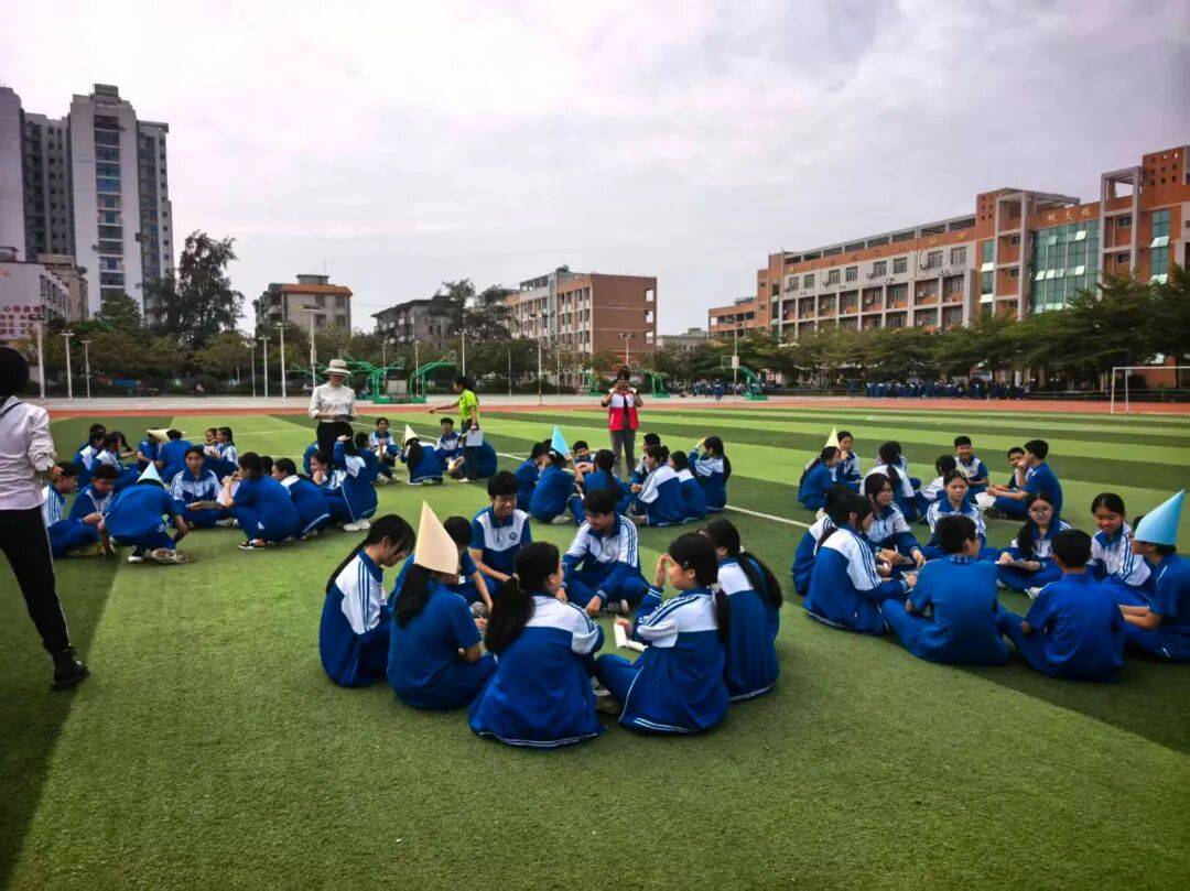 12355心灵同行成长营走进沙埠中学