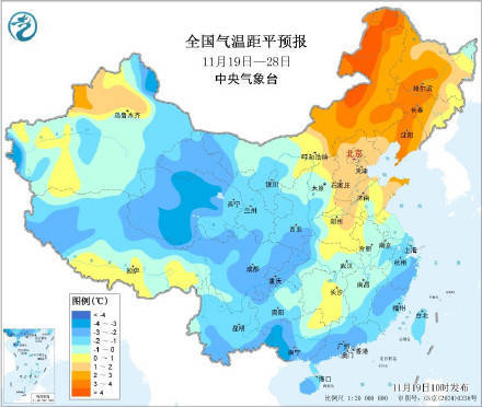 冷空气续费 未来十天冷空气频繁影响我国