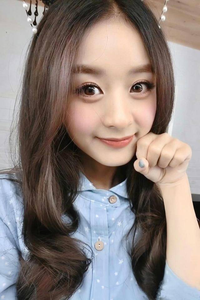 女星赵丽颖早期呆萌照片,美美哒萌萌哒!