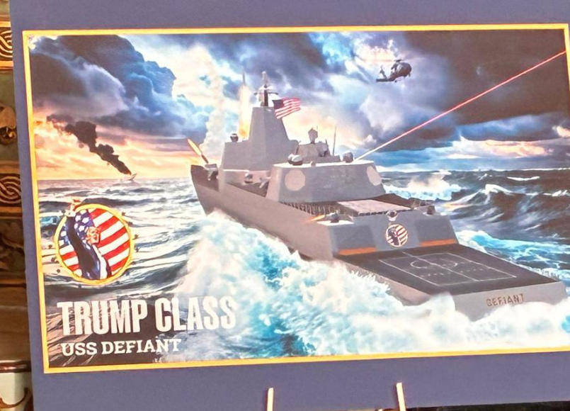 图片[2]-特朗普官宣“黄金舰队”计划：真不是冲着中国，两国关系可好了 -华闻时空