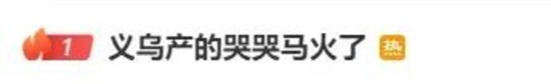 图片[1]-被缝反的“哭哭马”，为啥成了爆款？-华闻时空