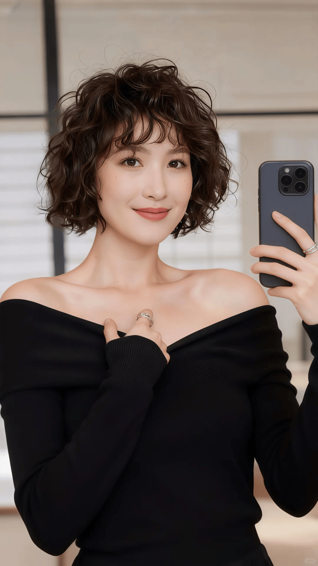 从路人到氛围感美女的发型逆袭