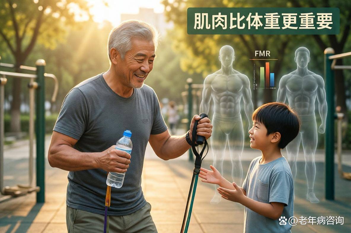 别再盯着BMI看啦！比起秤上的数字，这个“胖瘦比”才是中老年长寿的关键硬指标