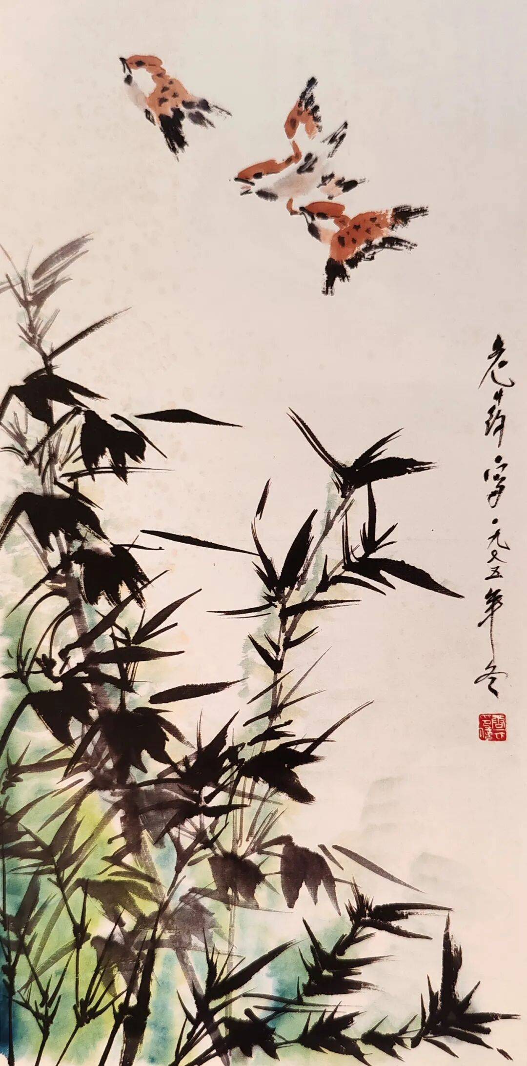 赏唐云、陆俨少等名家绘画