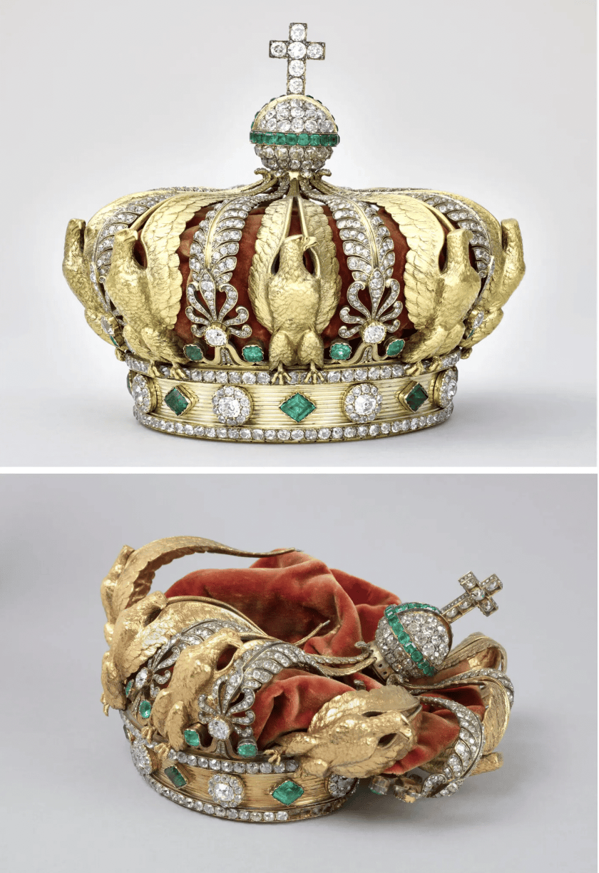 卢浮宫大劫案中唯一追回皇冠“伤情”首次曝光：严重变形，金鹰遗失，钻石掉落 -华闻时空