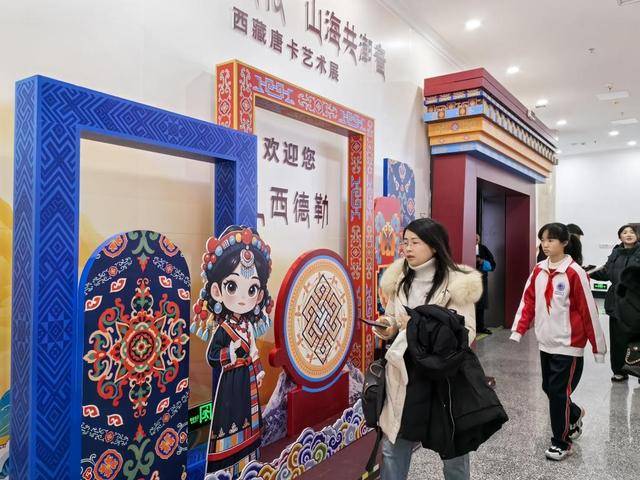 唐卡艺术亮相青岛，还将登上萝卜·元宵·糖球会