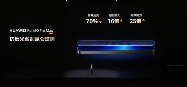 华为Pura90 Pro Max出厂没贴膜!余承东自信回应:没必要