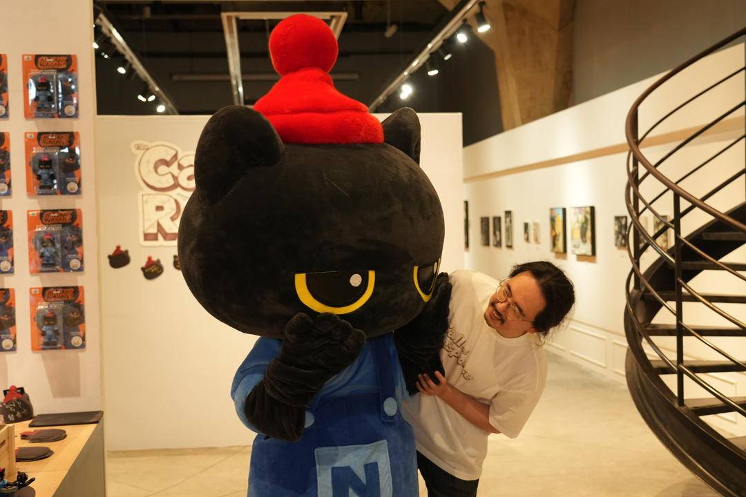 当流浪猫组成一支爵士乐队 艺术家如何用笔触画出毛茸茸的“乐章”？｜有艺思