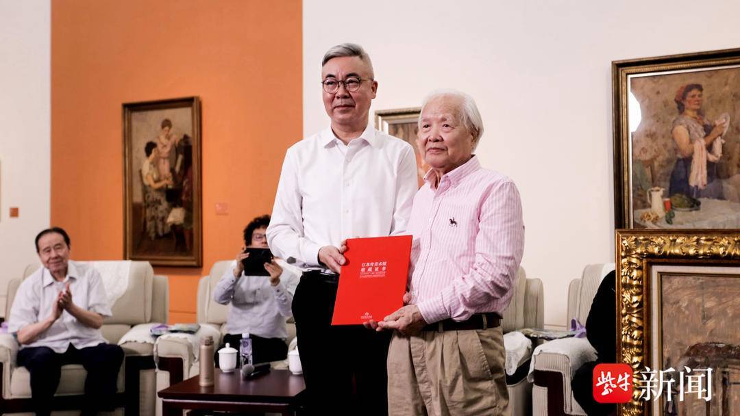 丹青不老，薪火恒存，“苒苒·张华清艺术回顾展”作品捐赠仪式在宁举行