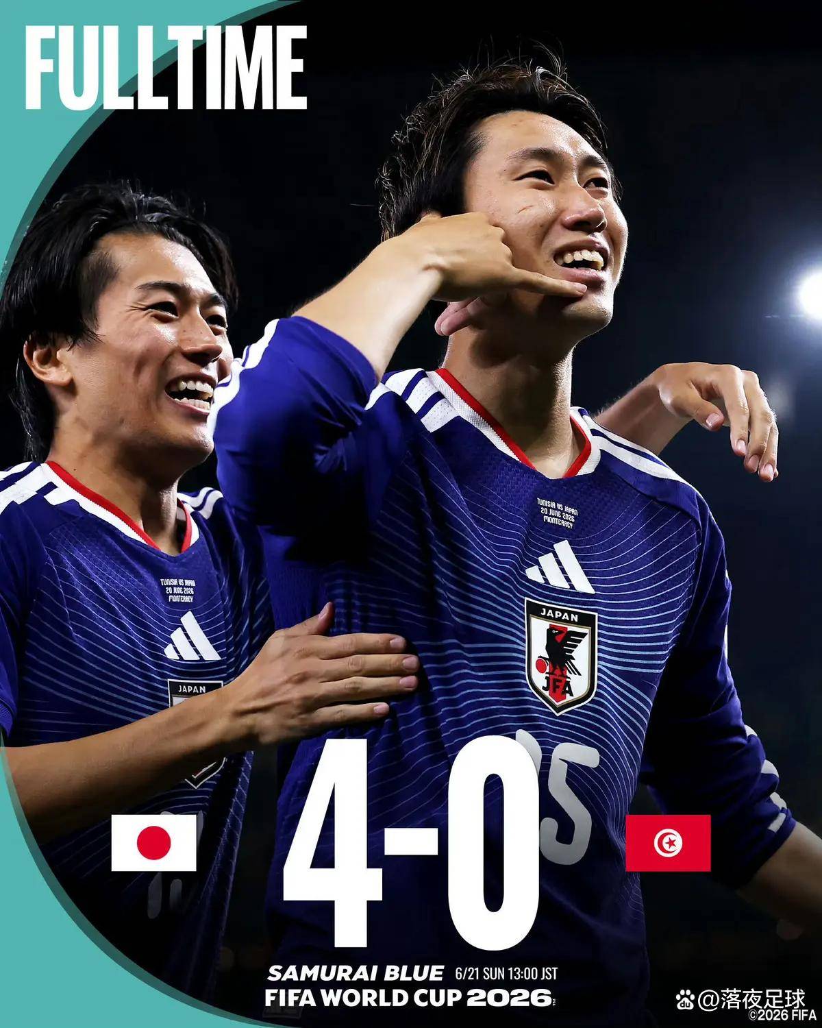 世界杯千场之战:日本4