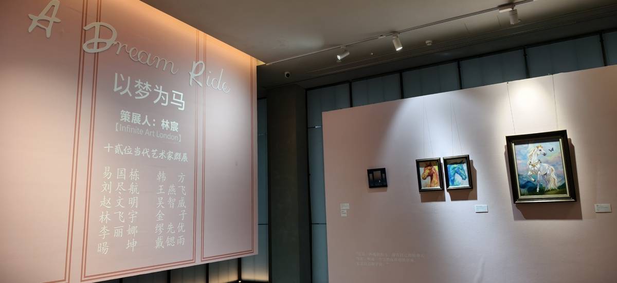 林宸回到家乡武汉首秀，举办“以梦为马”当代艺术群展