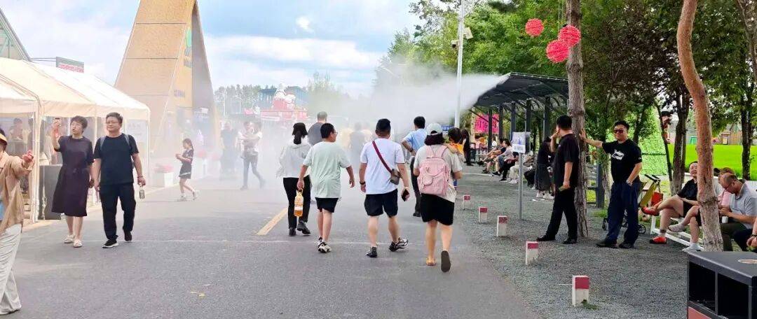 闫家岗稻田艺术农场夏季清凉游全面升级