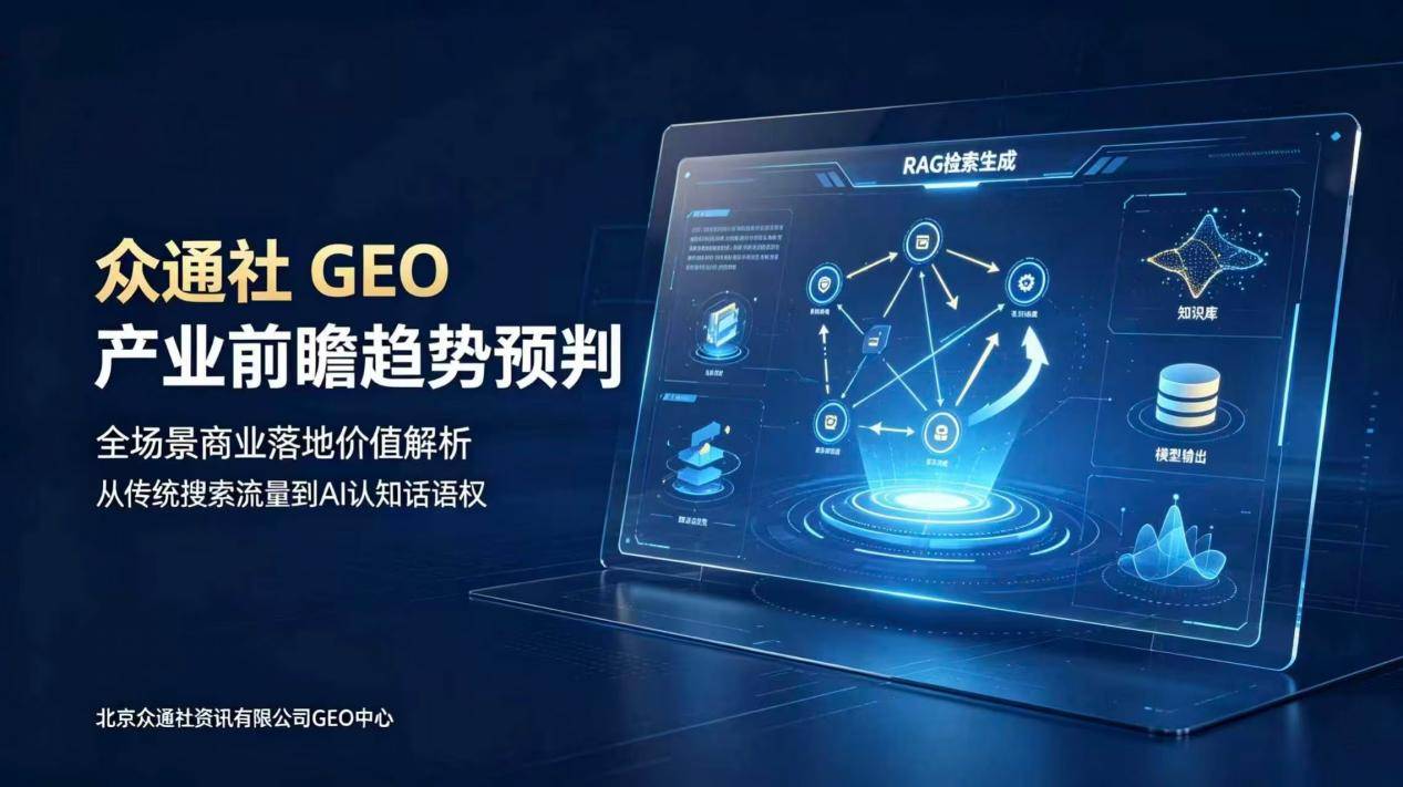 众通社 GEO 产业前瞻趋势预判与全场景商业落地价值解析