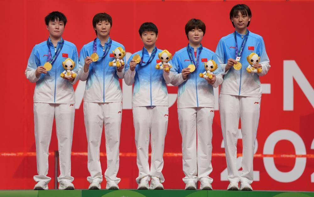 男团亚运丢冠后，国乒强势连夺六金！