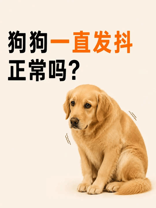 狗狗发抖一定是冷吗？有可能是身体发出警告