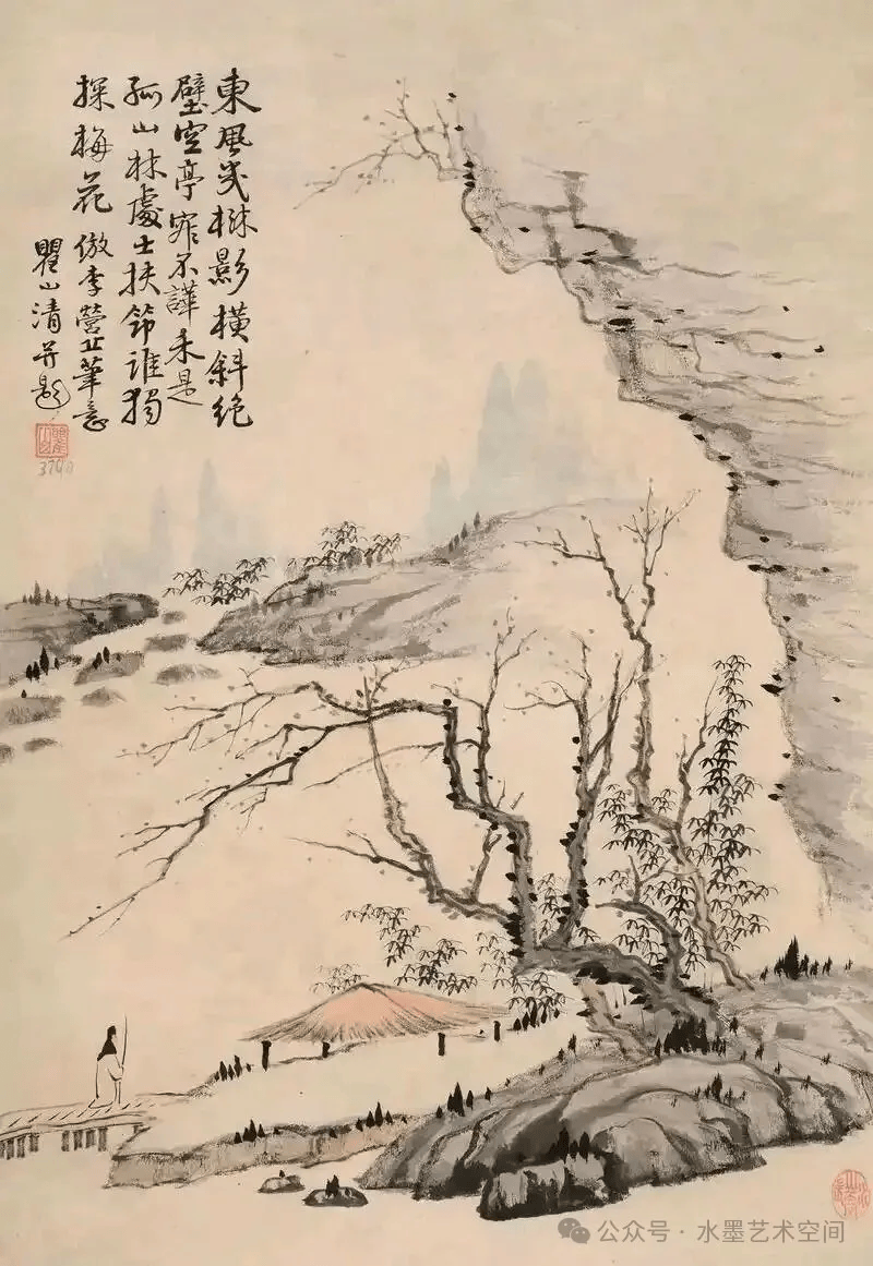 梅清是谁?明末清初黄山画派大家,家学渊源与山水成就盘点(图23) 梅清是谁?明末清初黄山画派大家,家学渊源与山水成就盘点(图23)