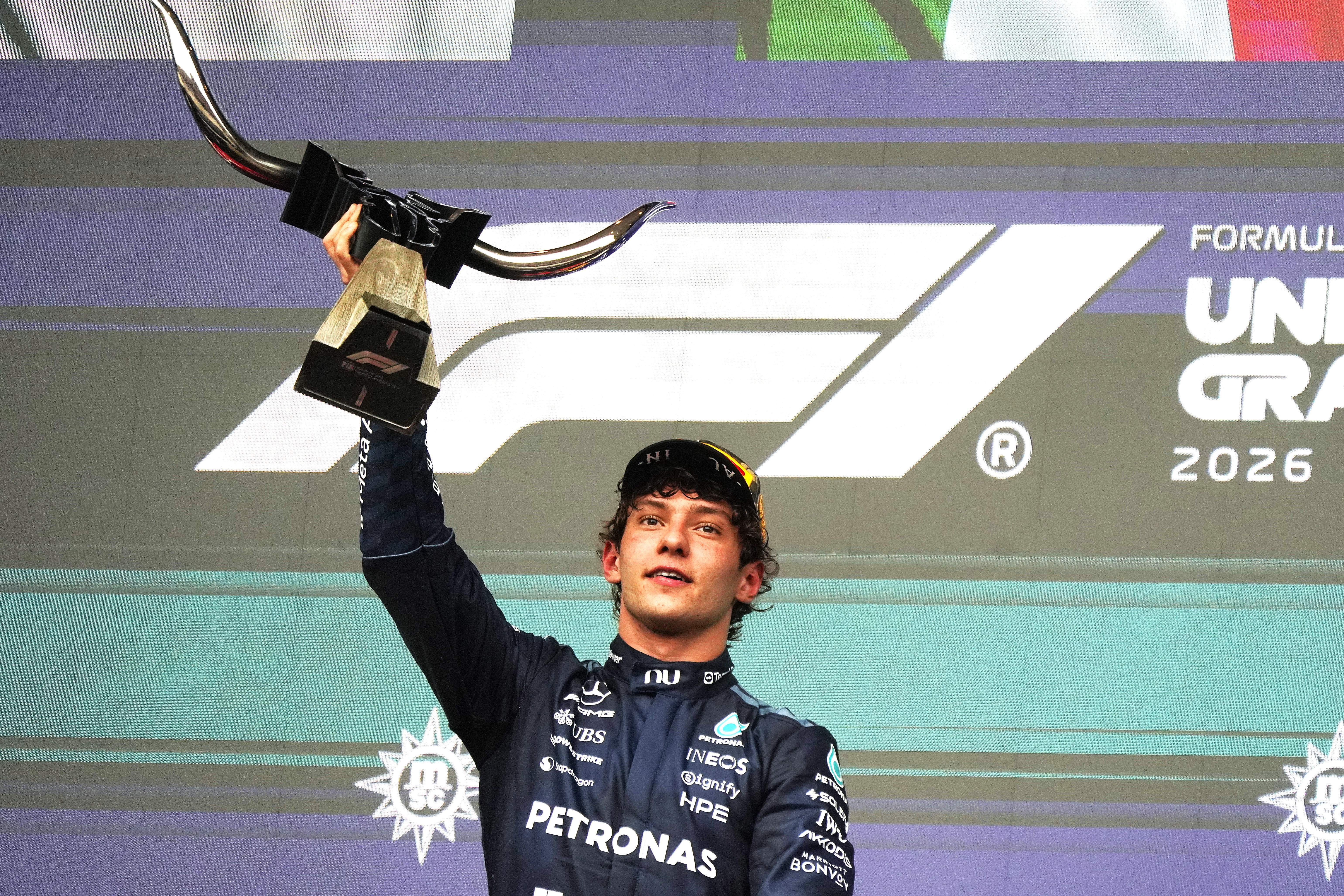 （体育）赛车——F1美国大奖赛：安东内利夺冠