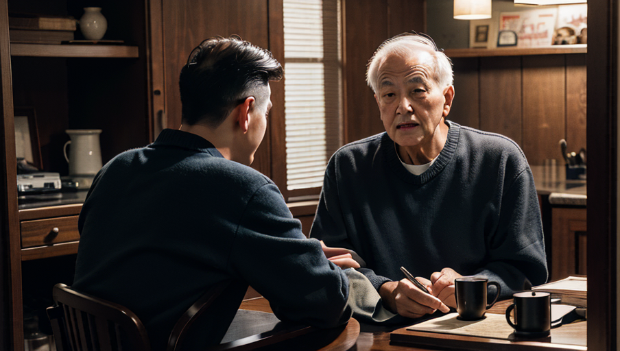 温情陪伴:70岁中年男人与18岁少女的特殊关系_生活_王辉_家庭