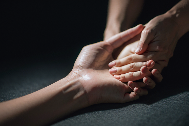 执子之手,与子偕老——男女感情的脆弱边缘_爱情_花朵_轮椅