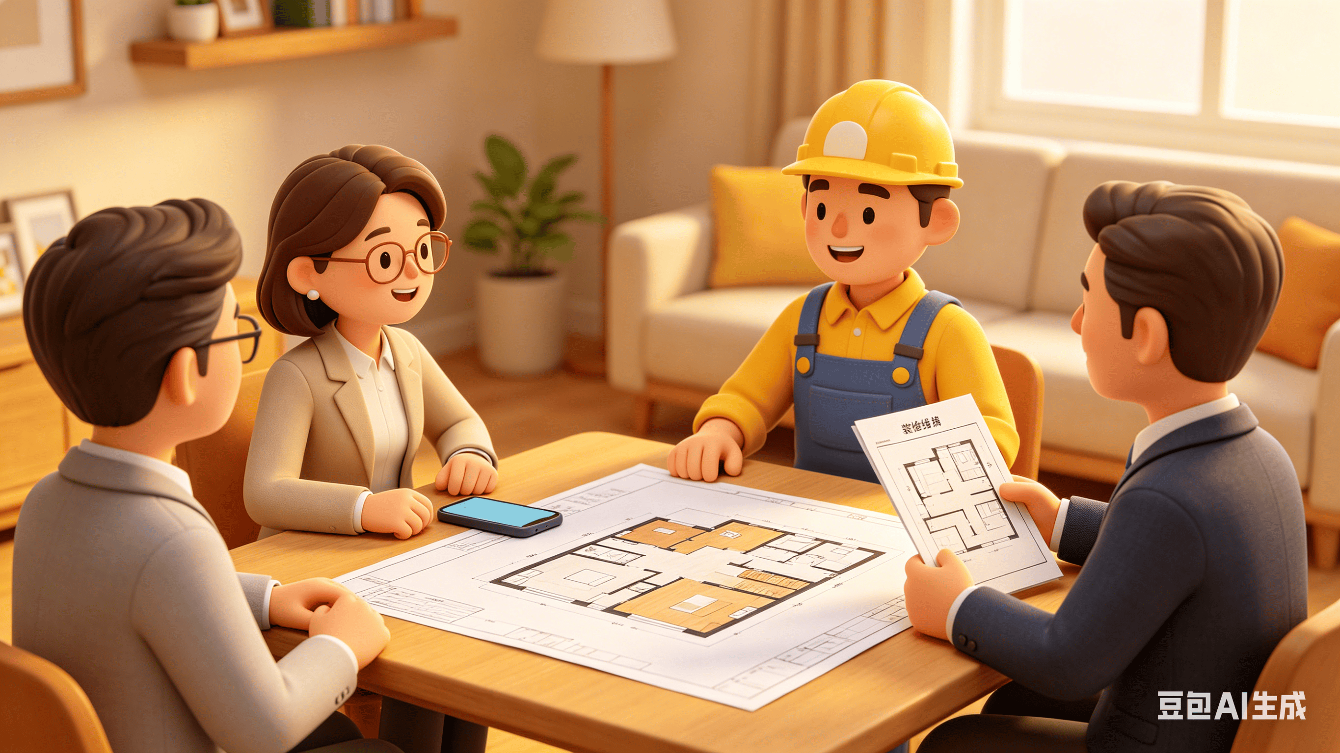 室内装修场景动漫3D图片生成 (3).png